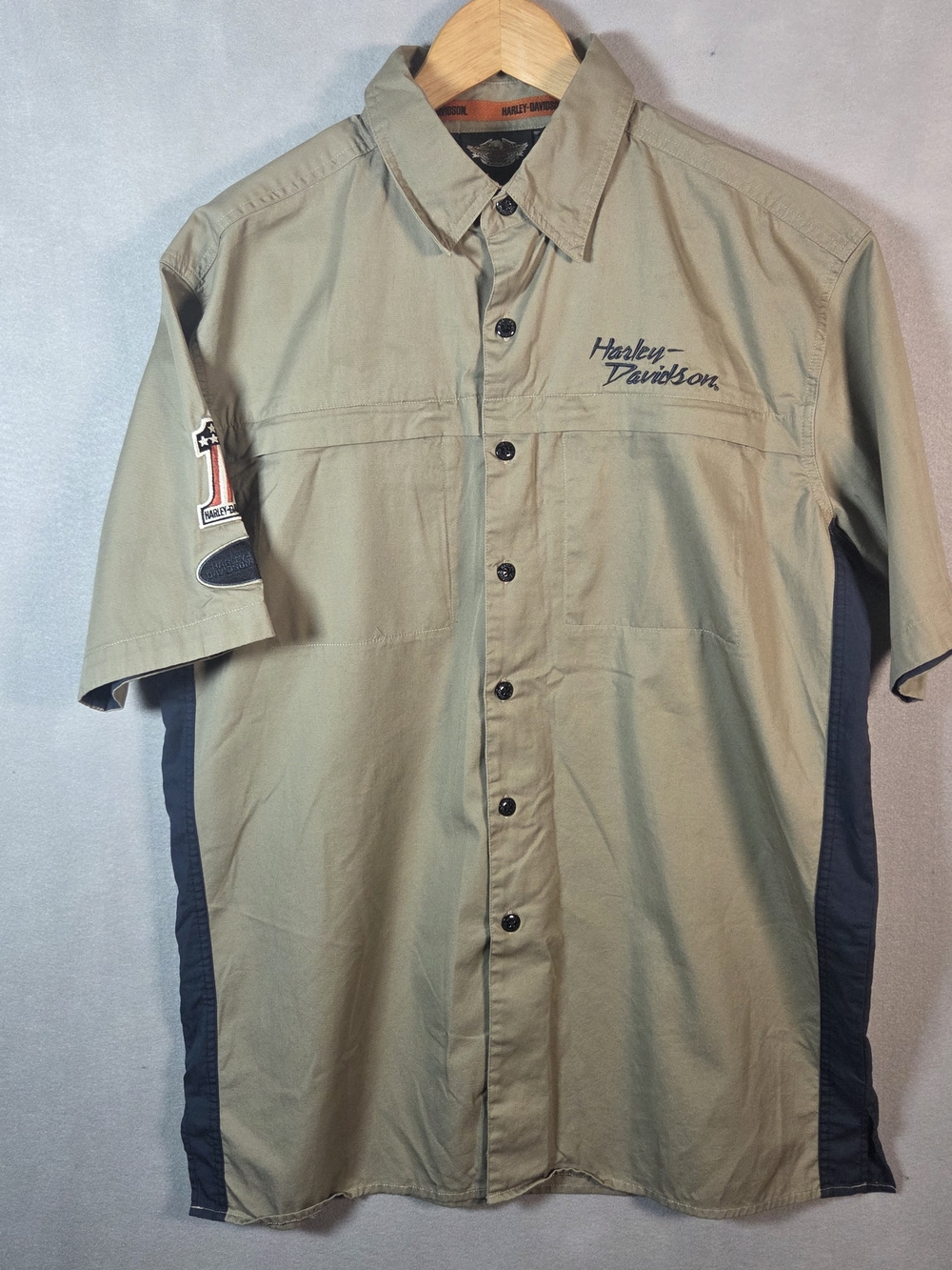 Short-sleeve Harley-Davidson Men's Garage Shirt (M705)